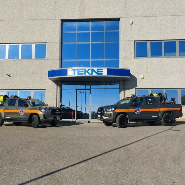 Delivery: Pickup AIB Protezione Civile Regione Sicilia